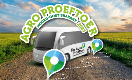 Deelnemers aan De AgroProefToer maken kennis met innovatieve voedselketens in Noordoost-Brabant